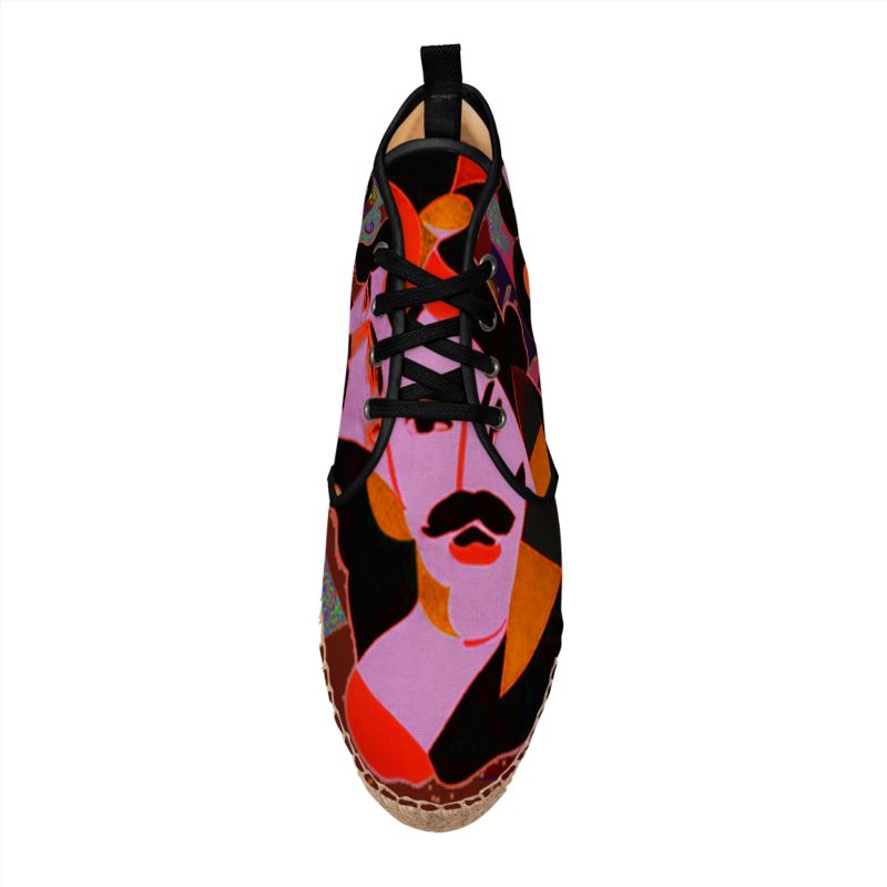 Hi Top Espadrilles in Aubrey Pink