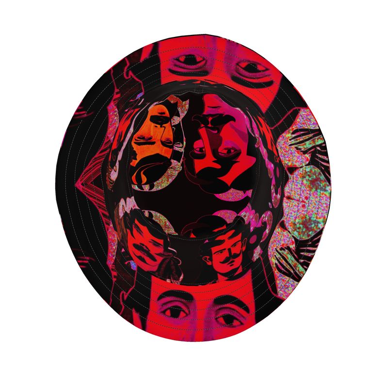 Bucket Hat in aubrey pink