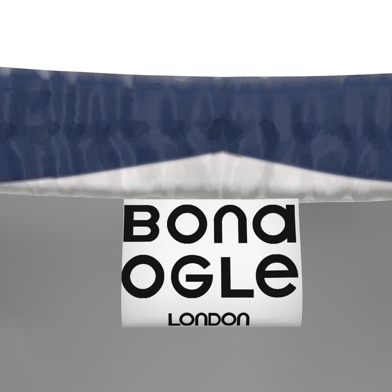 Jogging Bottoms in 3d drop sports blue