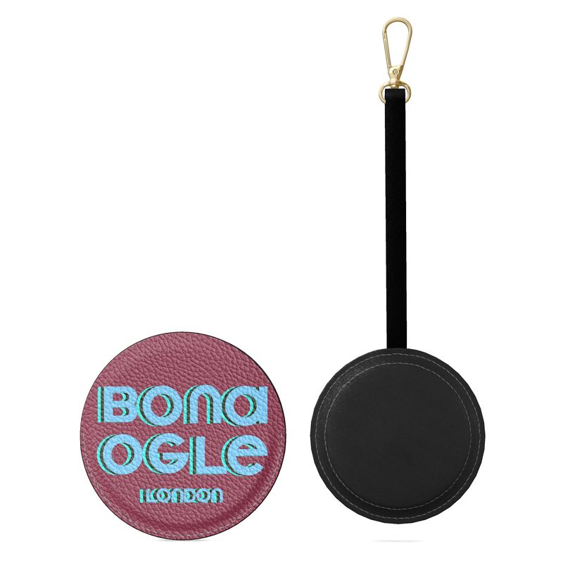 Leather Vanity in aubrey pink