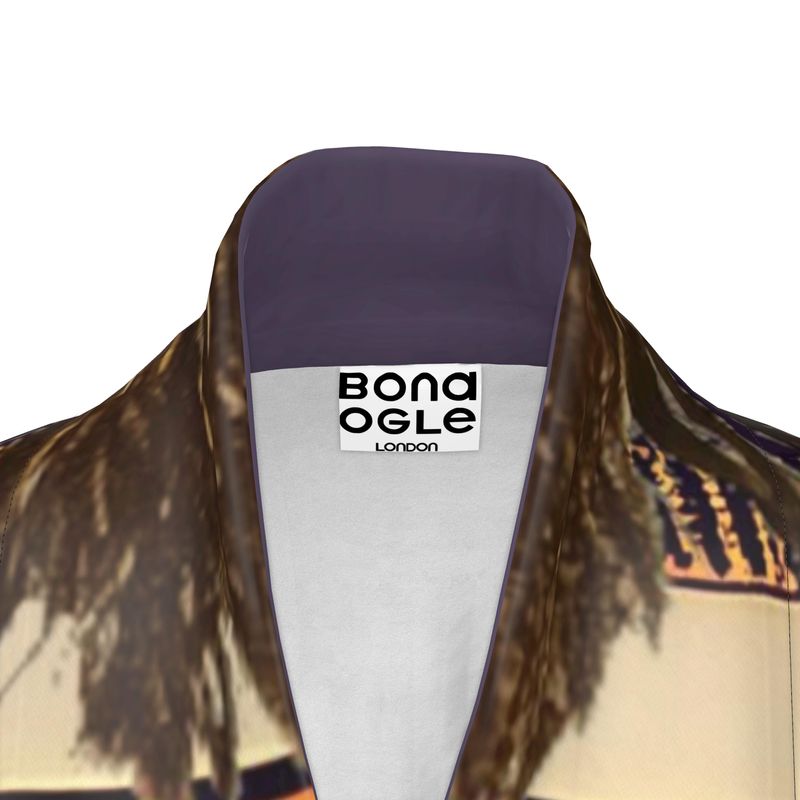 Kimono in horse house head multi