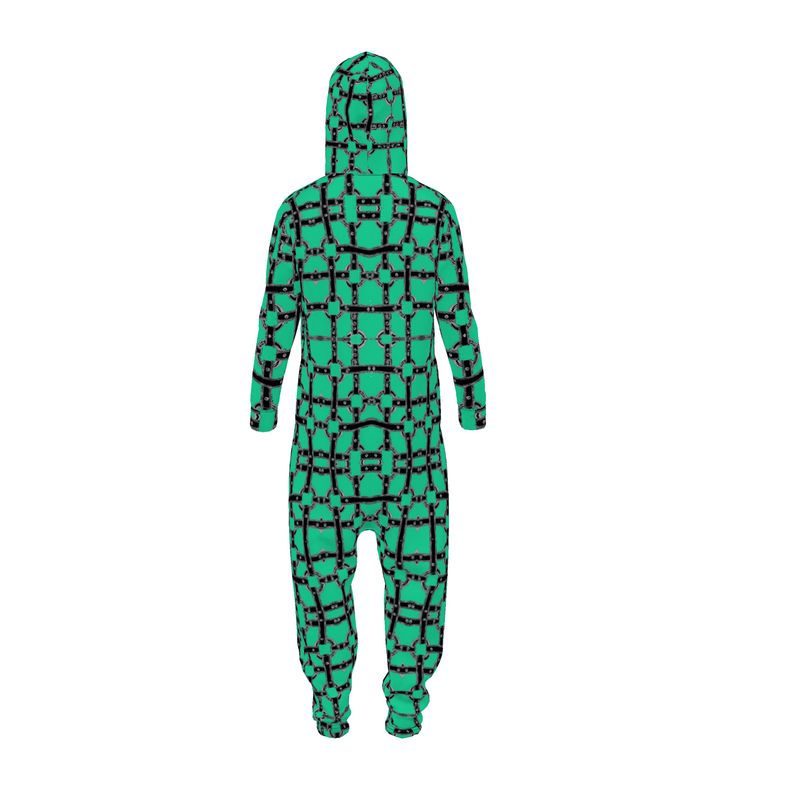Onesie in horseman green