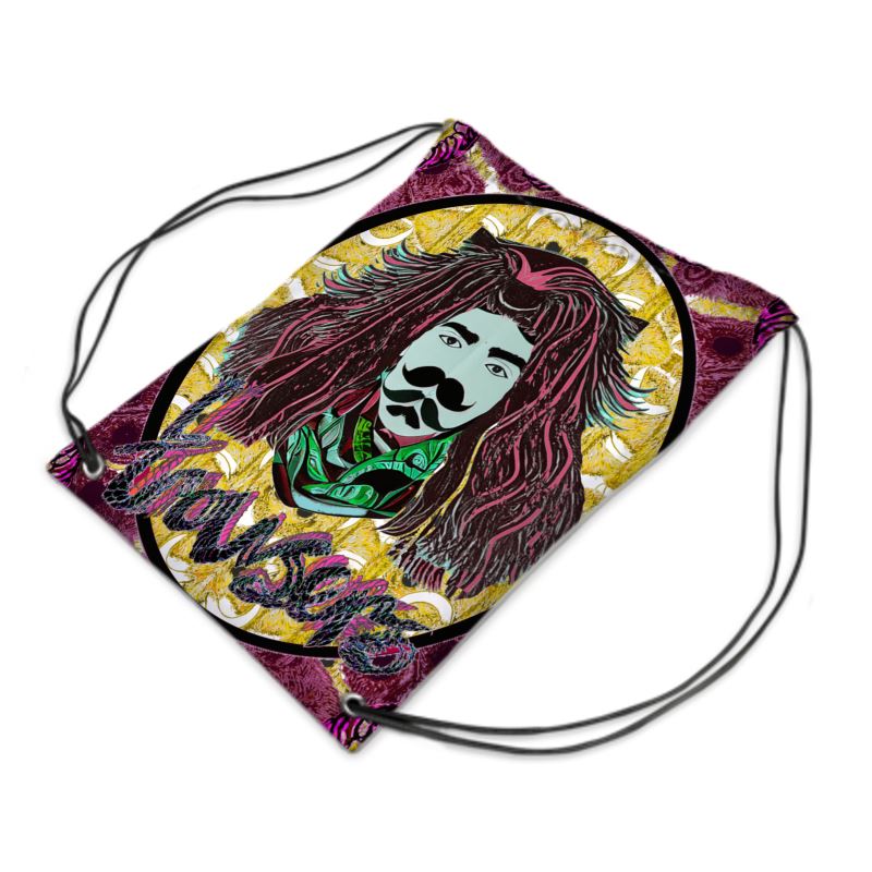 Drawstring Bag in trousers