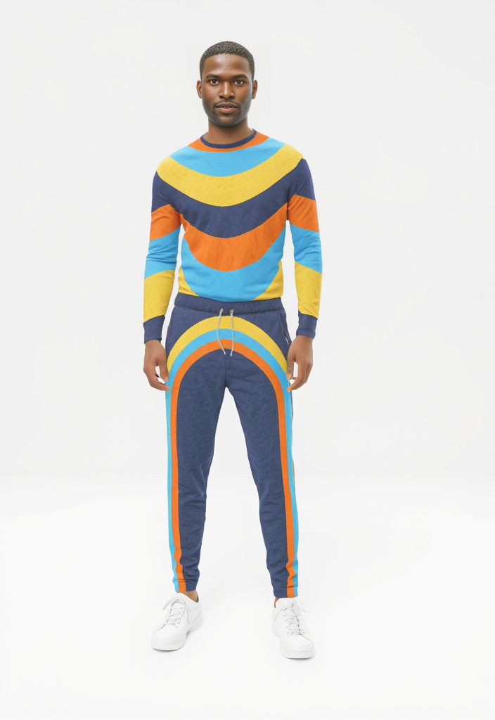 LS T-shirt in Drape Vivid