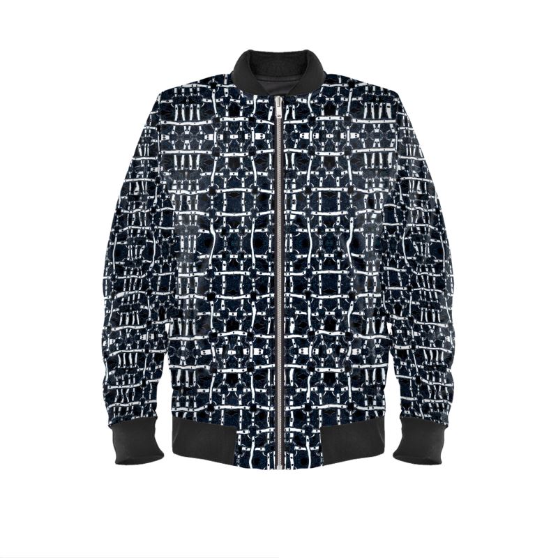Bomber Jacket in harness white