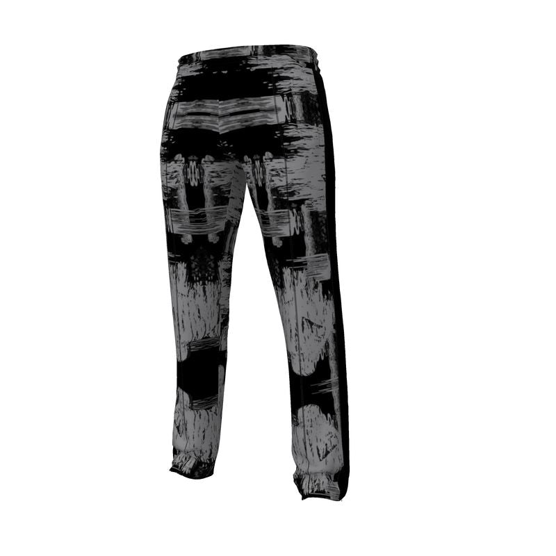 Tracksuit Trousers in ikat drips grey