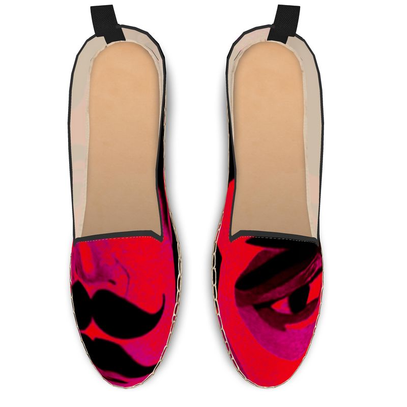 Loafer Espadrilles in Aubrey Pink