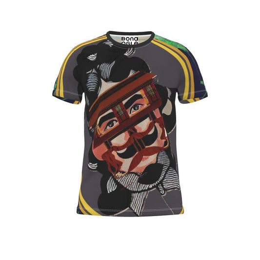 All Over Print T Shirt in house face colour 1