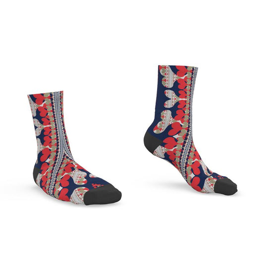 Socks in bona bones blue