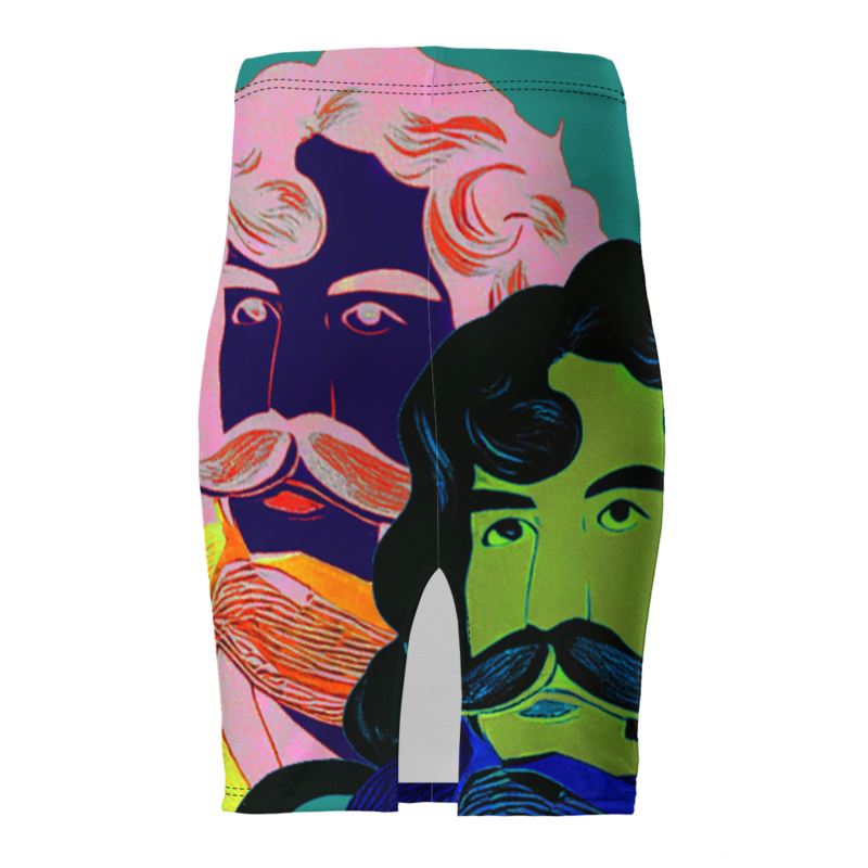 Pencil Skirt in aubrey teal