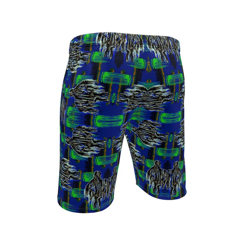 Sweat Shorts in acid drips colour 1