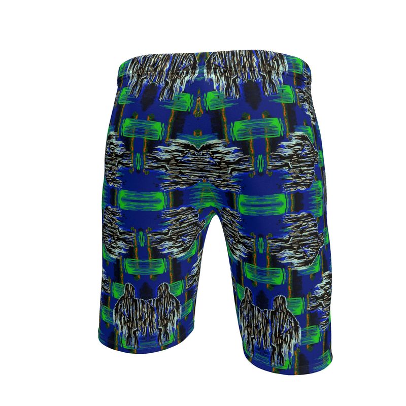 Sweat Shorts in acid drips colour 1