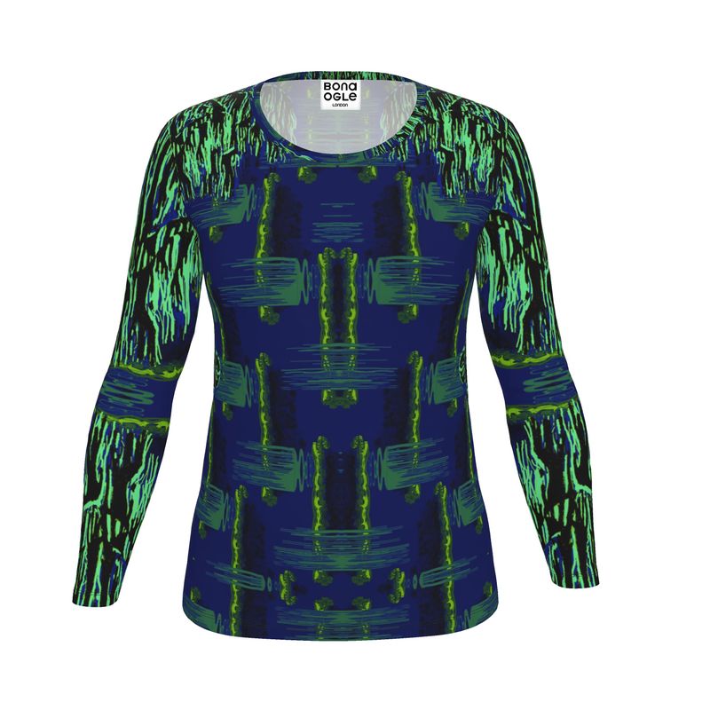 Womens T-Shirt in acid drips multi 2