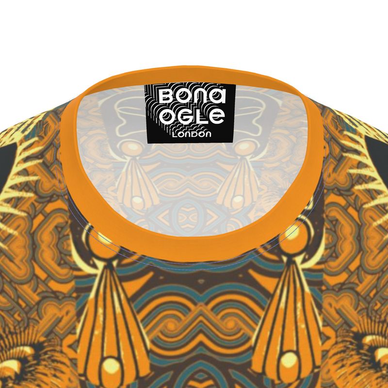T-Shirt LS in Omniscient Orange