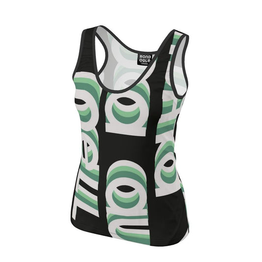 Vest Top in nishta nana green