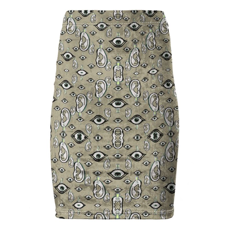 Pencil Skirt in omniscient colour 1