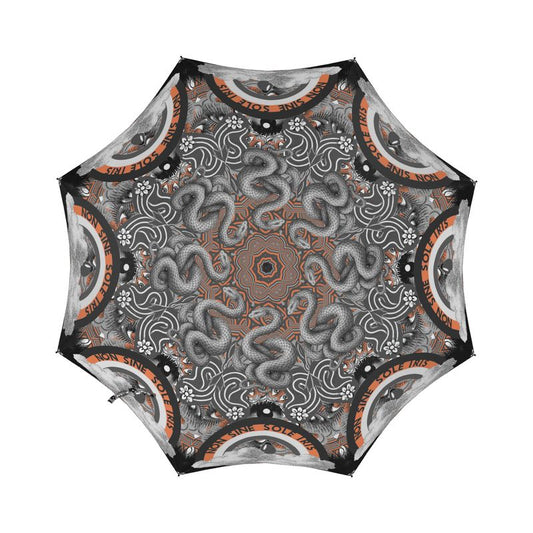 Umbrella in Omniscient Gray Coral