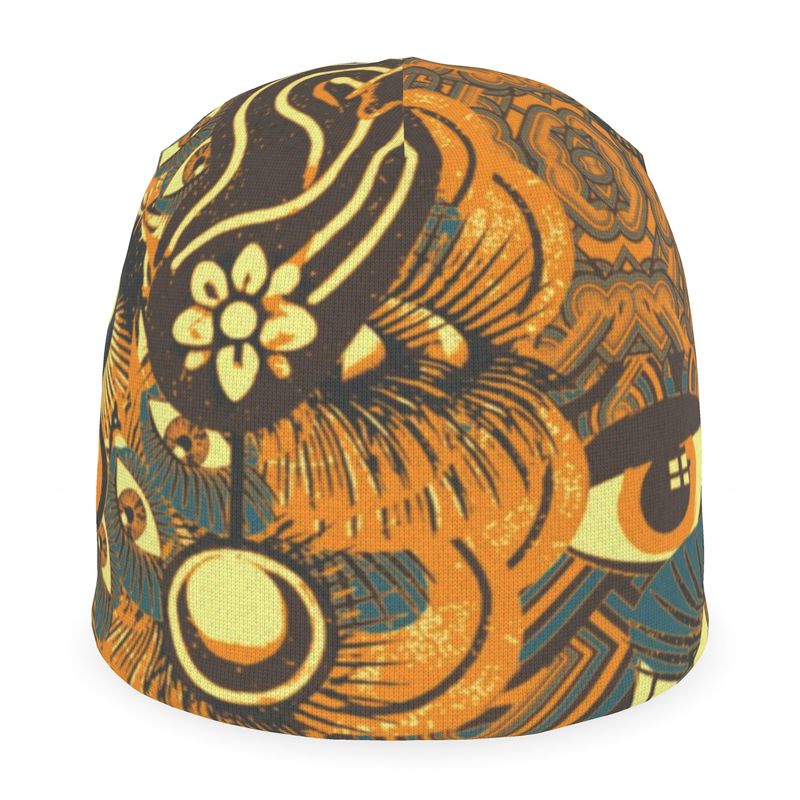Beanie in Omniscient Orange