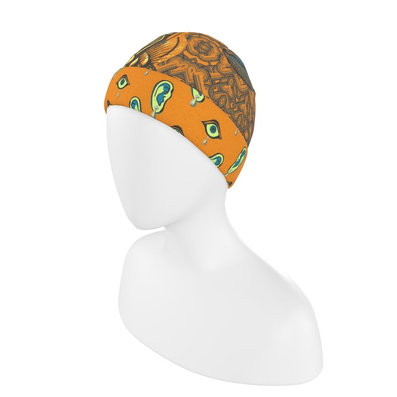Beanie in Omniscient Orange