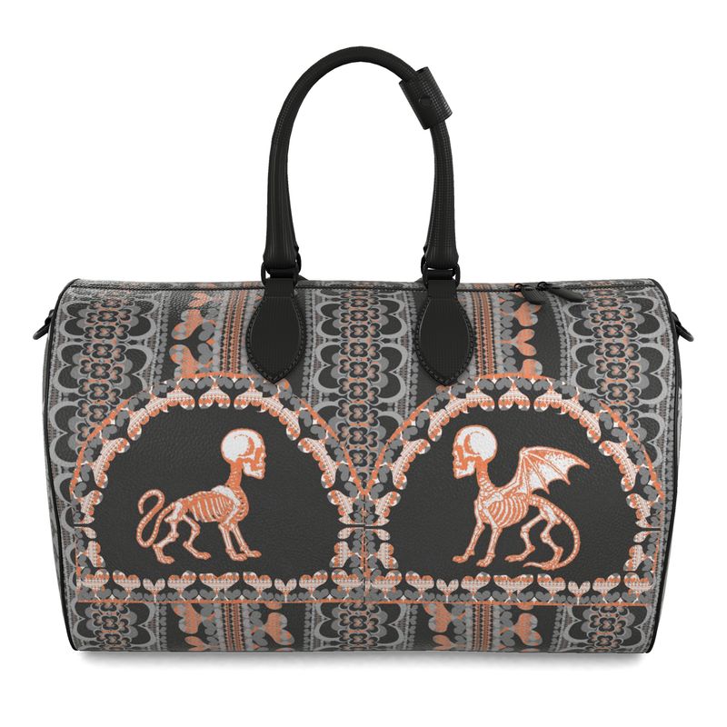 Duffle bag in  Bona Bones  Gray Coral