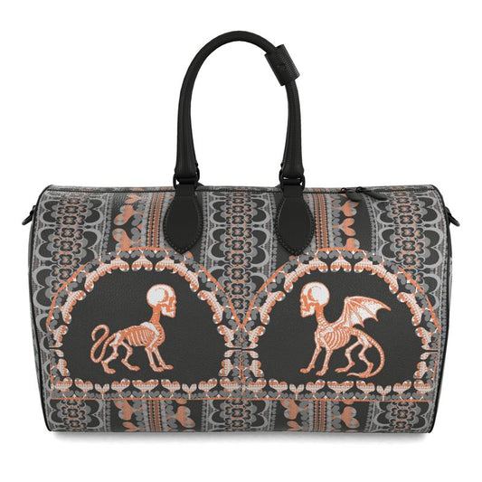 Duffle bag in  Bona Bones  Gray Coral