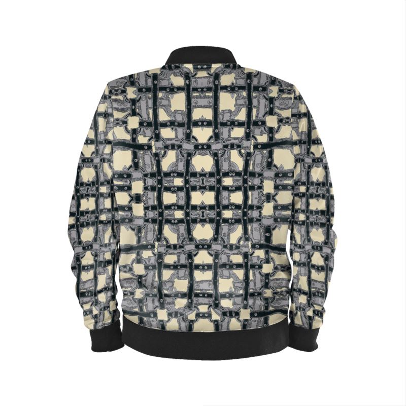 Bomber Jacket in straps colour 1