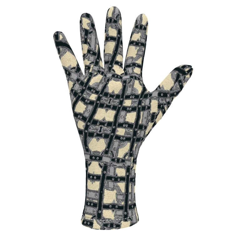 Fleece gloves in restraints colour 1
