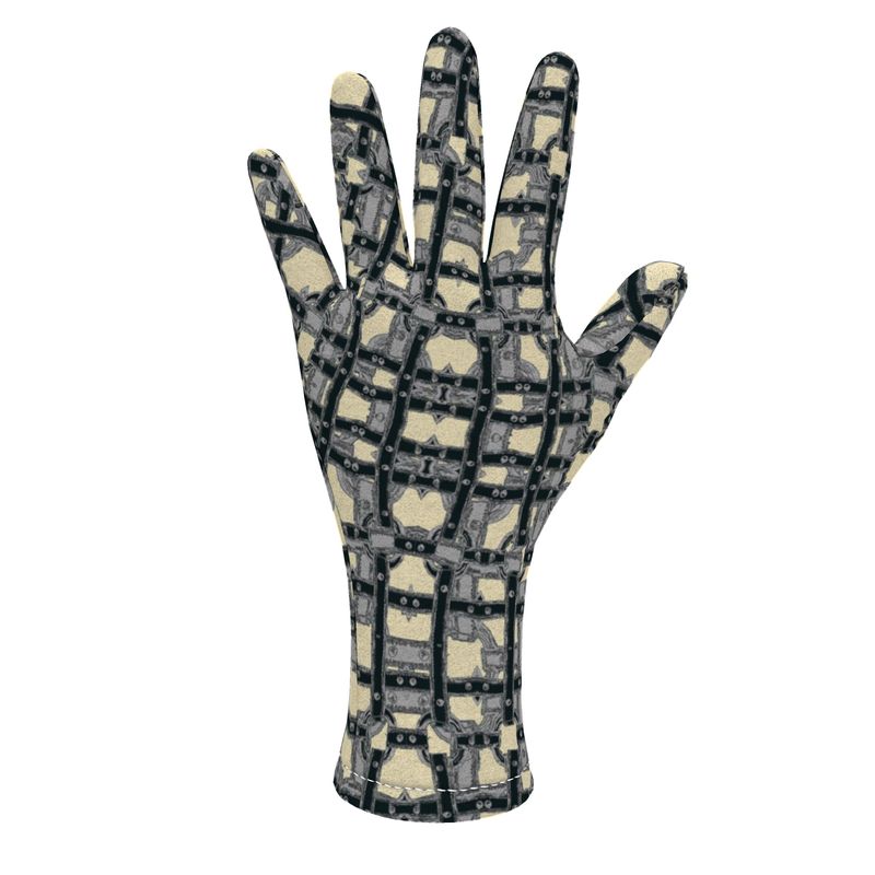 Fleece gloves in restraints colour 1