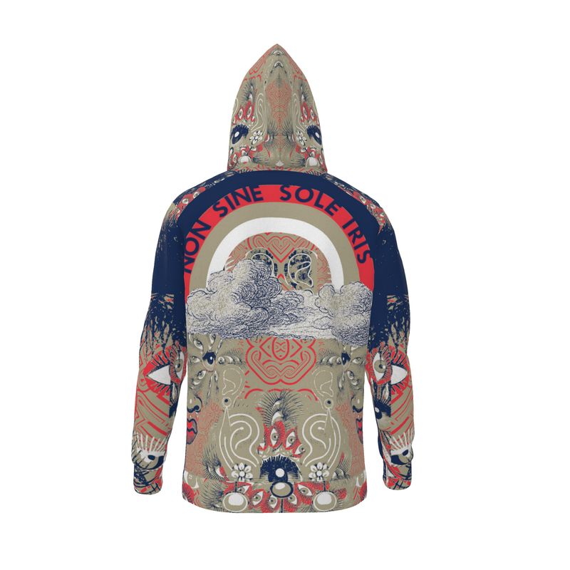 Hoodie jacket in Omniscient Blue
