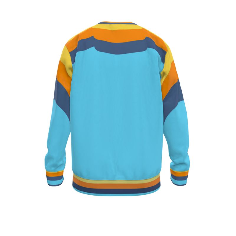 Sweatshirt in 3D vivid sky