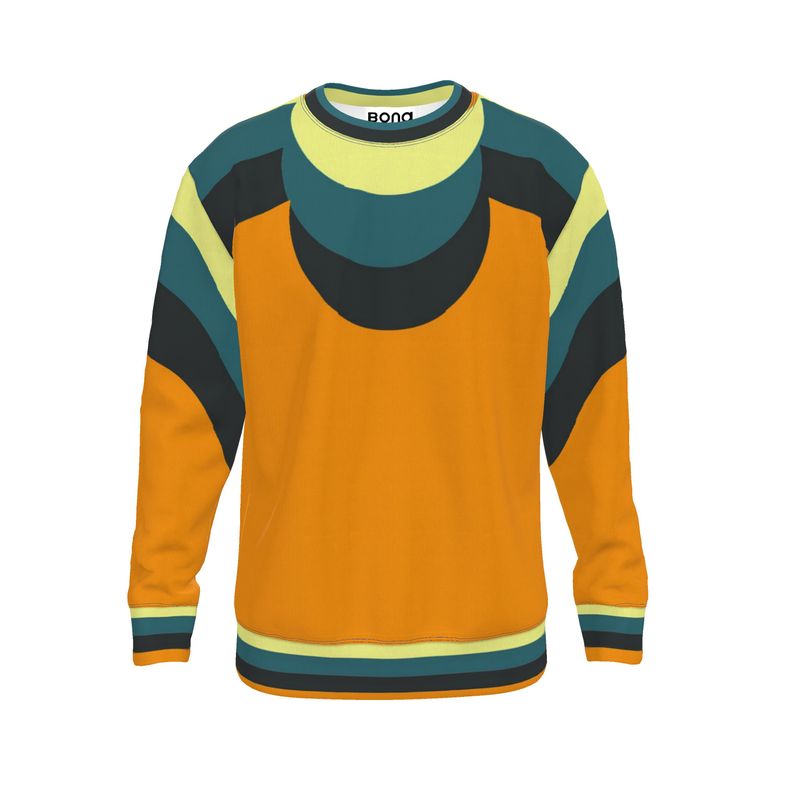 Sweatshirt in 3D orange