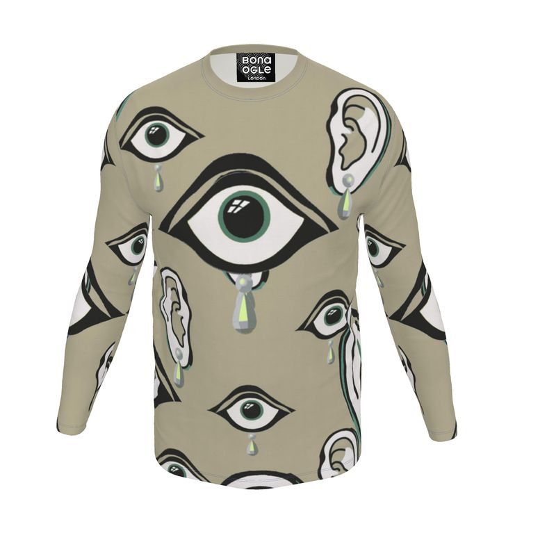 Mens LS T-Shirt in omniscient cokour 1