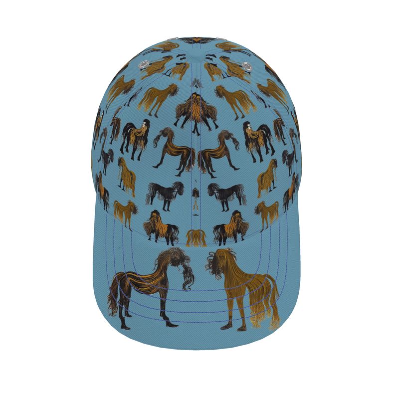 Baseball Cap in haiory horses