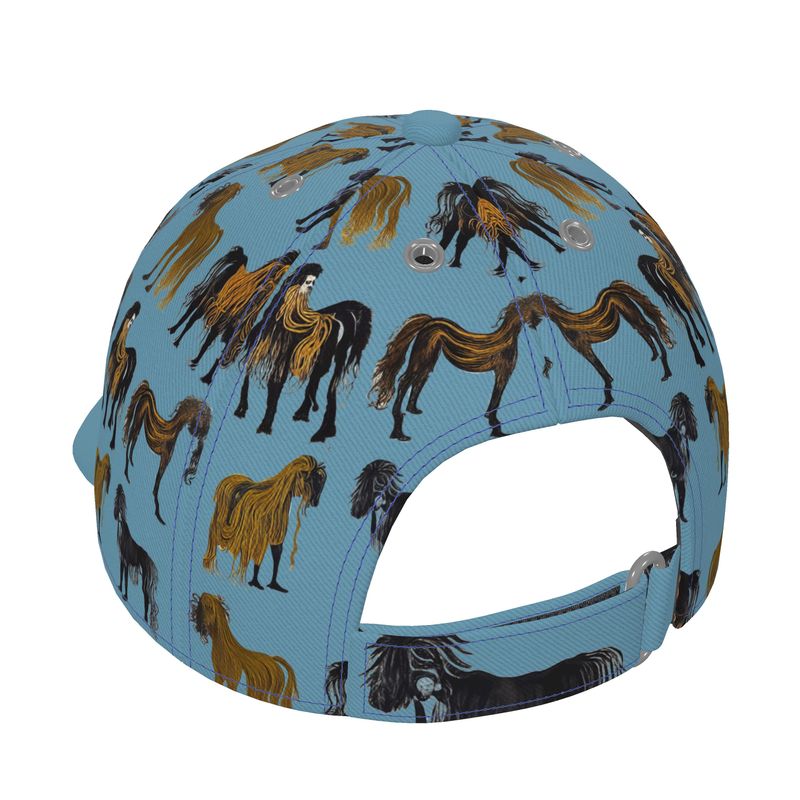 Baseball Cap in haiory horses