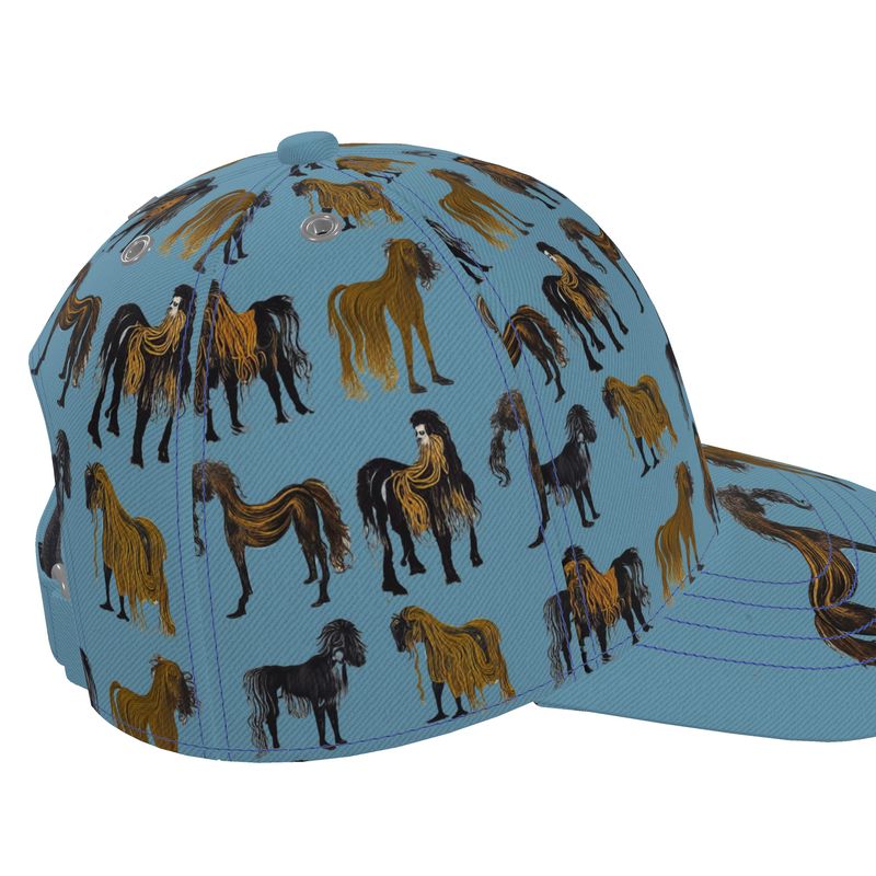Baseball Cap in haiory horses