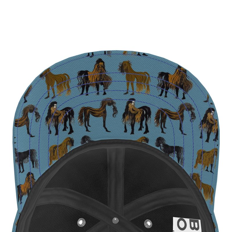Baseball Cap in haiory horses
