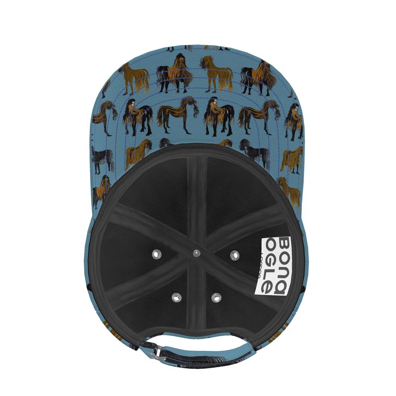 Baseball Cap in haiory horses