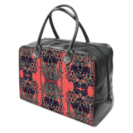 Holdalls in octopus pink