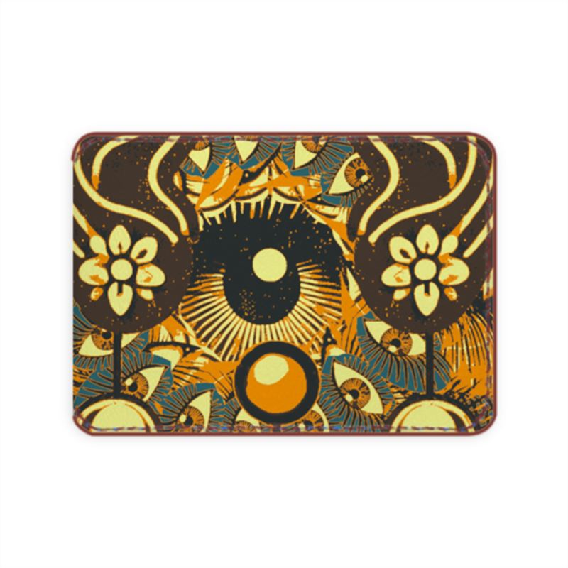 Leather Card Case  in omniscient colour 3