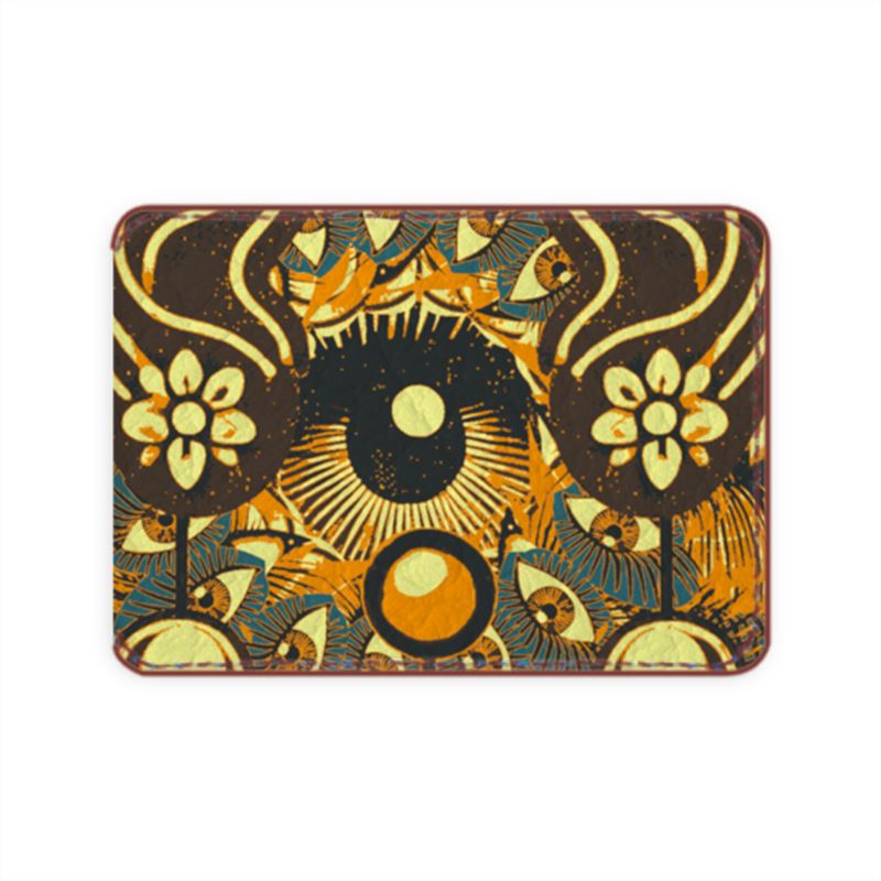 Leather Card Case  in omniscient colour 3