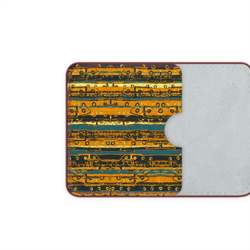 Leather Card Case  in omniscient colour 3