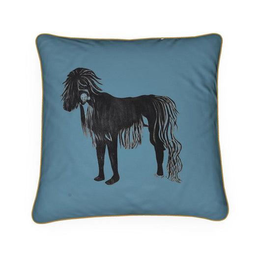 Cushions in hairy horse 2 air force blue