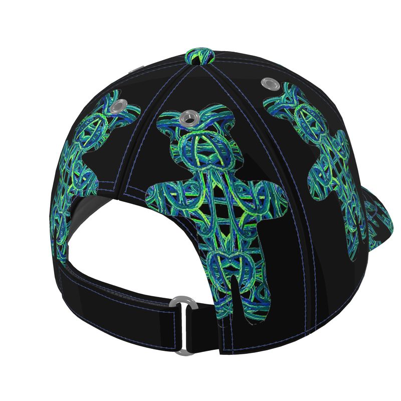 Baseball Cap in electric bear multi