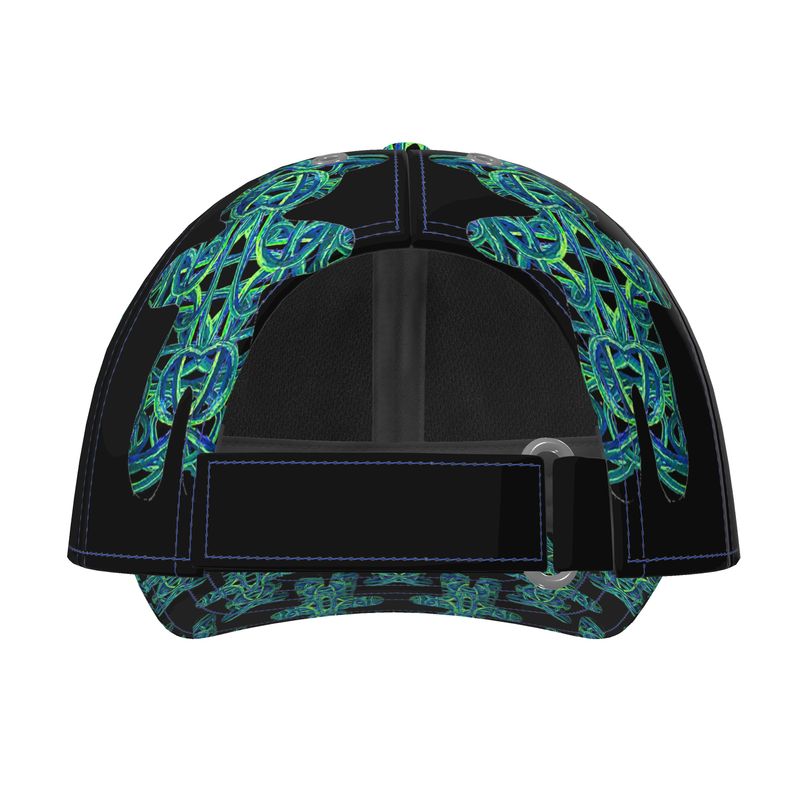 Baseball Cap in electric bear multi