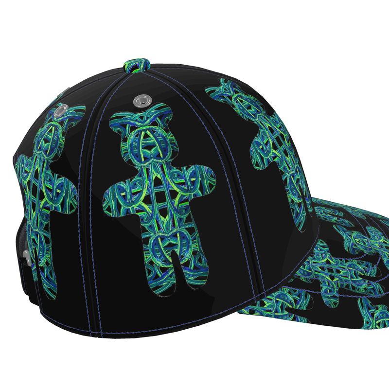 Baseball Cap in electric bear multi