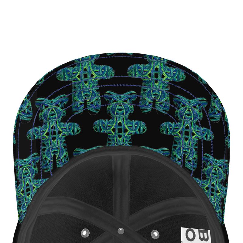 Baseball Cap in electric bear multi
