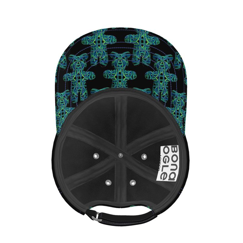 Baseball Cap in electric bear multi
