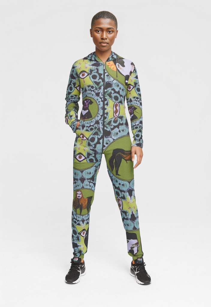 Boiler Suit in creatures green