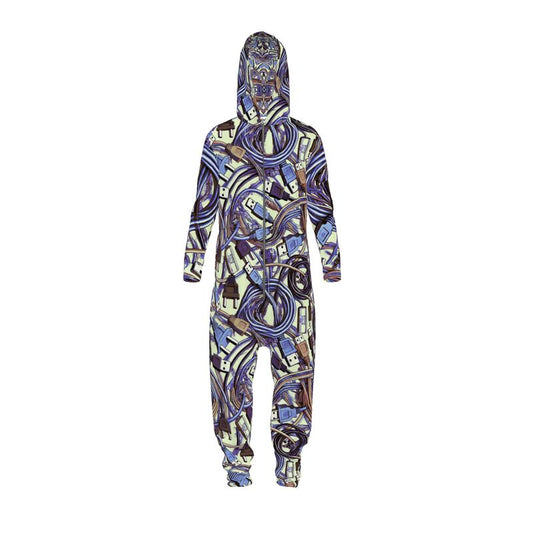 Onesie in electric 3