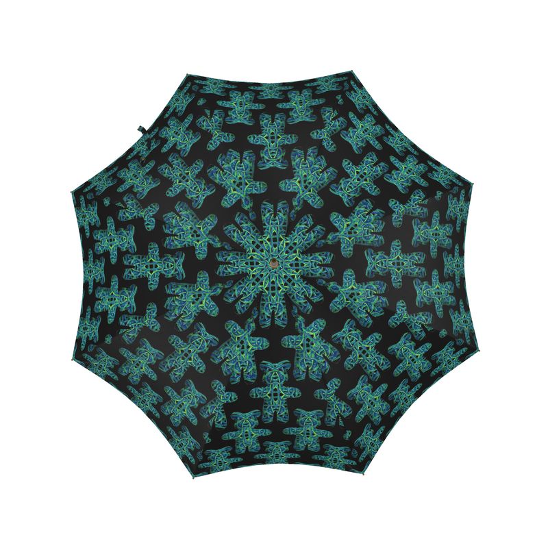 Umbrella in Electric Bears Multi